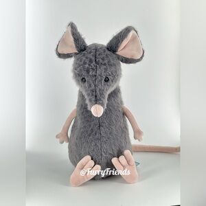 NWT Jellycat Lachlan Sad Rat